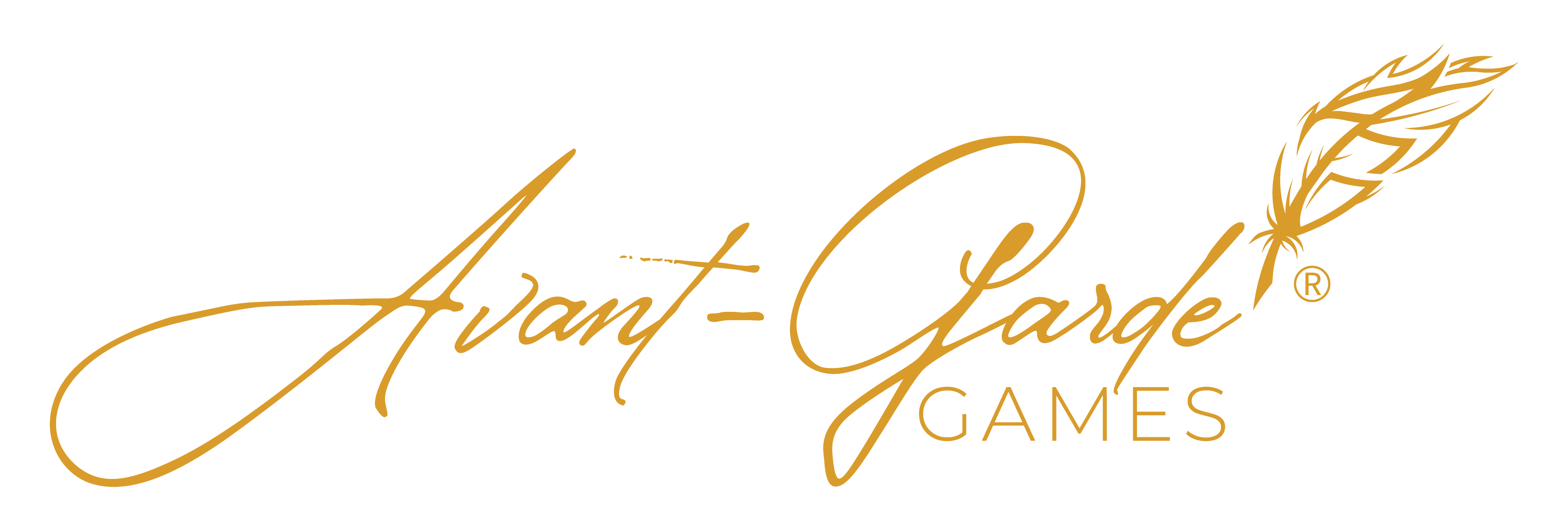 Avant Garde Logo Gold B